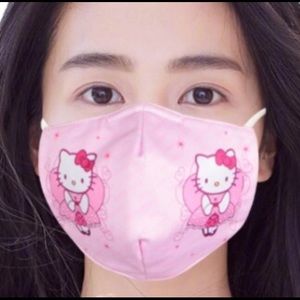 Cloth hello kitty face mask